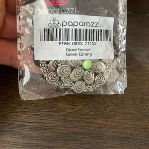 Grove Groove green earring